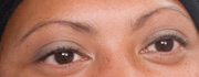 Brune øjne