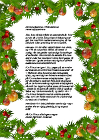 En julehilsen fra FOA Århus