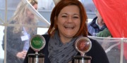 folketingskandidat Pia Vestergaard stod for fadøllen