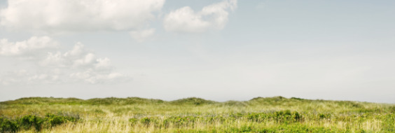 Landskab klitter og himmel