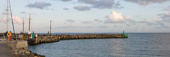 Stenbro ved havn - Sjælland