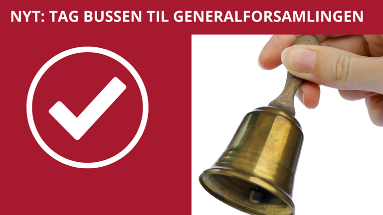 NYT: Tag bussen til generalforsamlingen