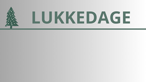 Lukkedage