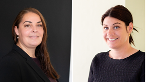 Tina Brejl Aagaard og Line Louise Barsted