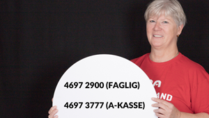 Numre - faglig og a-kasse