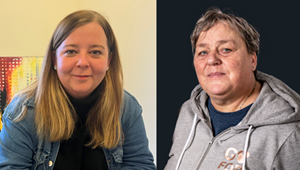 Kira Nymark Madsen og Liselotte Kjærup-Nielsen