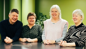 Morten - Annette - Merete og Anne-Grethe