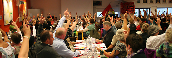 Generalforsamling og årsmøder i FOA 2012