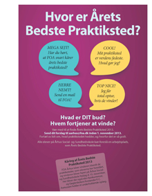 Hvor er årets bedste praktikplads 2013?