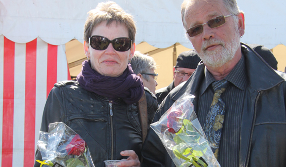 FOA-medlemmer gift 1.maj