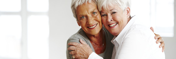 Ældre glade Kvinder