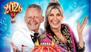 Bubber og Marlene byder velkommen til Cirkus Arena i 2026