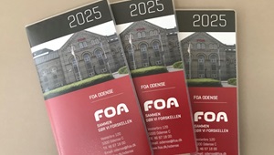 3 lommebøger 2025 fra FOA Odense