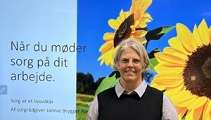 Når du møder sorg på dit arbejde