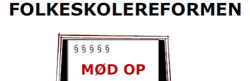 Invitation medlemsmøde folkeskole