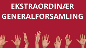 Ekstraordinær generalforsamling