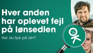 Hver anden har oplevet fejl på lønsedlen
