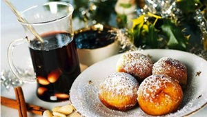 Gløgg og æbleskiver