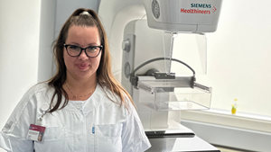 Brigitta Kovács er den første tillidsrepræsentant for social- og sundhedsassistenterne på afdelingen for brystundersøgelse