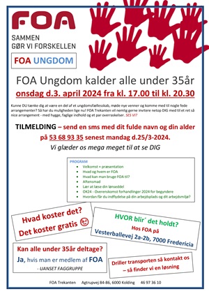 FOA Ungdom april