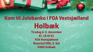 Julebanko i Holbæk