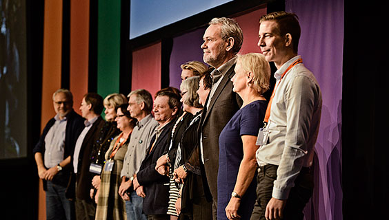 De valgte på FOAs kongres. Foto: Jørgen True