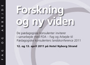 Program for pædagogiske konsulenters landsmøde 2011