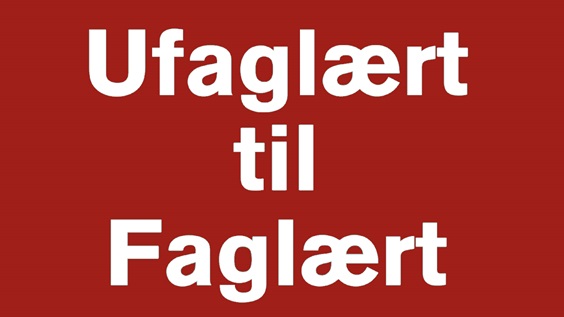 Ufaglært til faglært - Regional